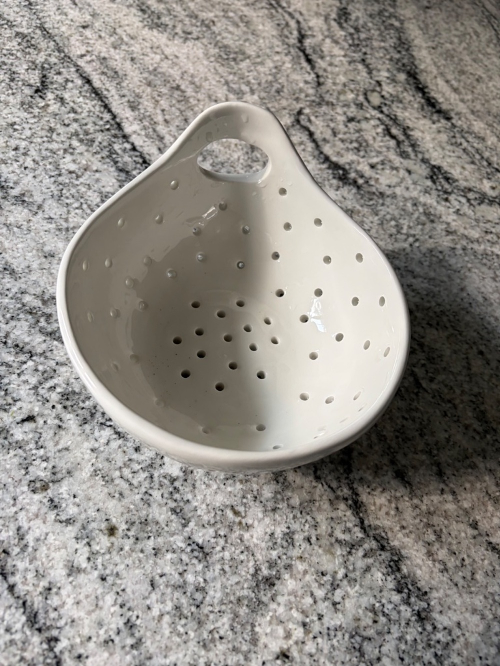 FARMHOUSE Pottery Berry CREAM WHITE STRAINER COLANDER BOWL